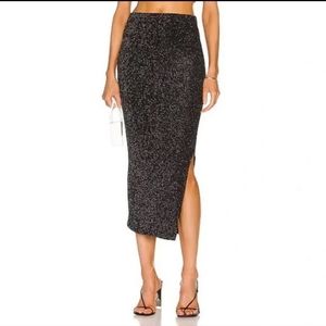 NWT House of Harlow Midi Skirt